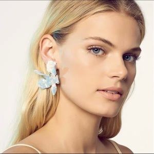 Lele Sadoughi Lily Earrings Blue